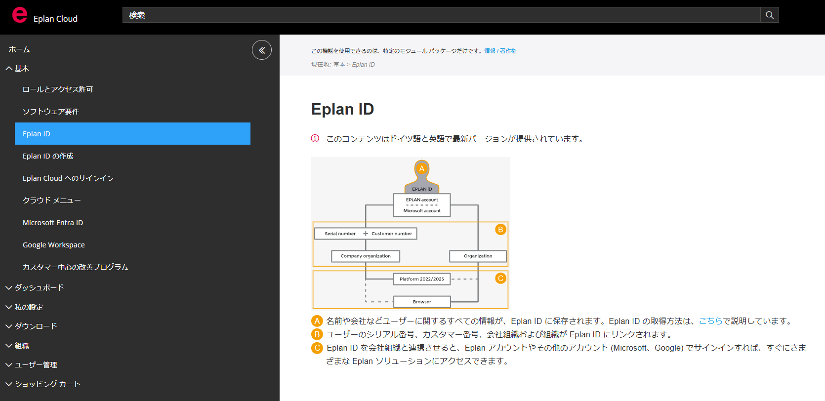 情報ポータル_Eplan ID