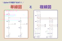単線図と複線図の違い？Eplanで書くとどうなる？ - 世界標準の電気設計CAD EPLANブログ