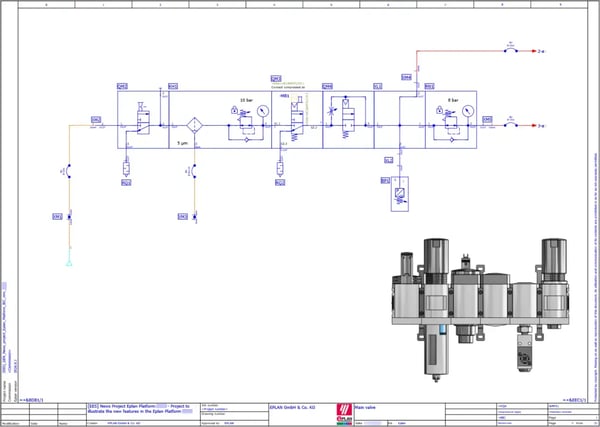 Eplan Electric P8 と流体図
